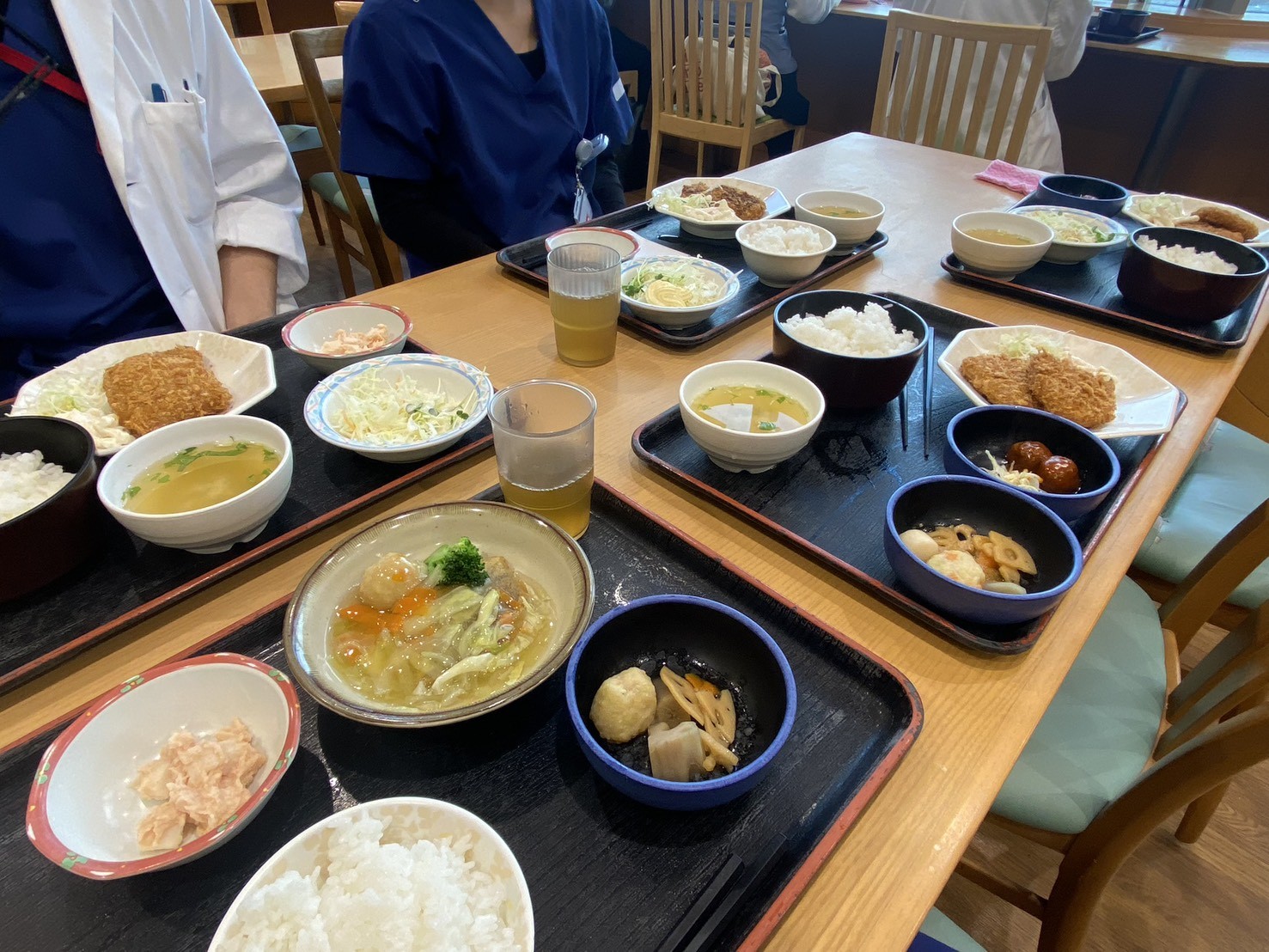 姫路赤十字病院の研修医が報告する食堂の写真